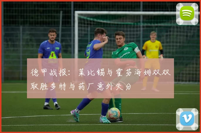 德甲战报：莱比锡与霍芬海姆双双取胜多特与药厂意外失分