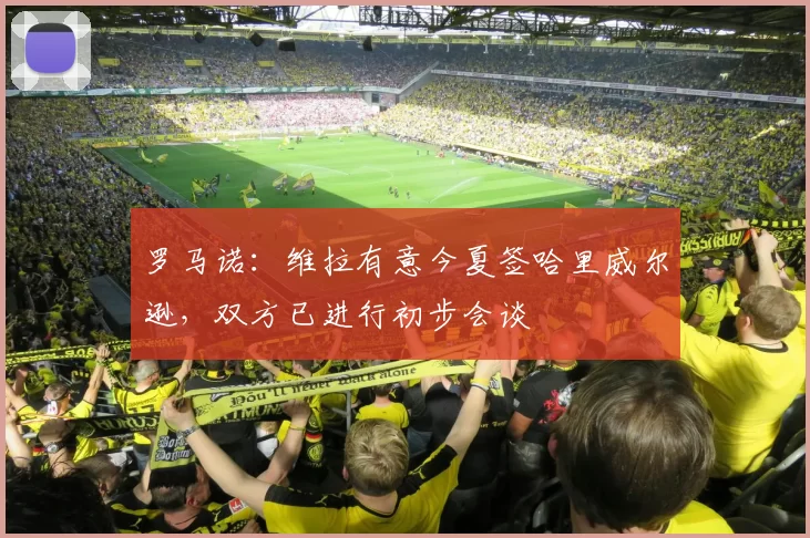 罗马诺：维拉有意今夏签哈里威尔逊，双方已进行初步会谈